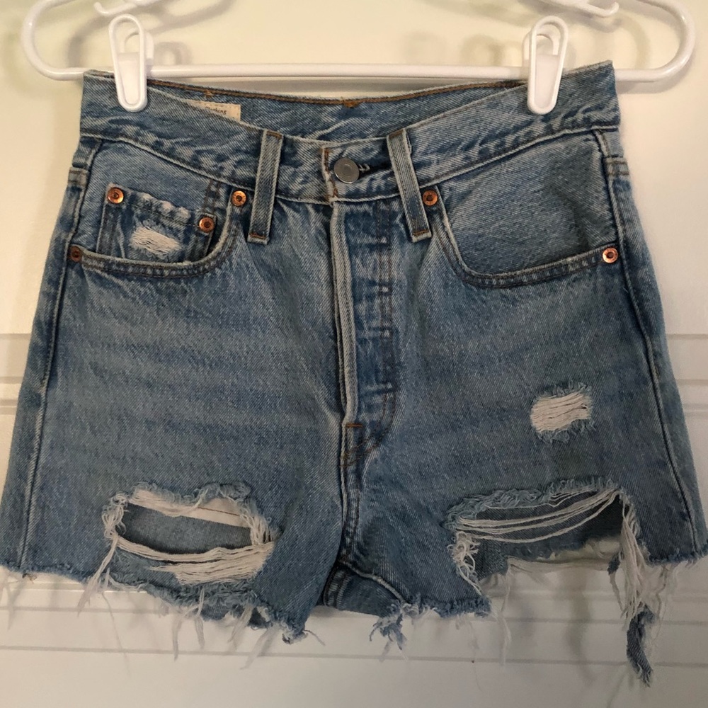 Levi’s High Rise 501 Shorts